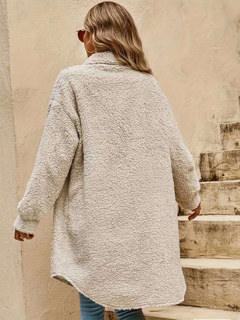 Clara | Women's Oversized Long Coat - Image 2