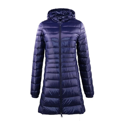 Dominique | Women's Hooded Long Puffer Jacket - Image 1