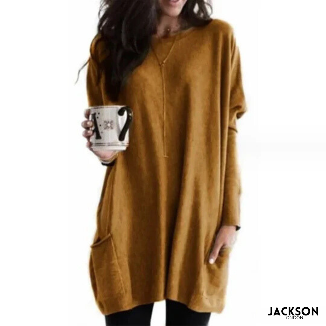 Faith | Women's Oversized Tunic Sweater Dress - Image 11