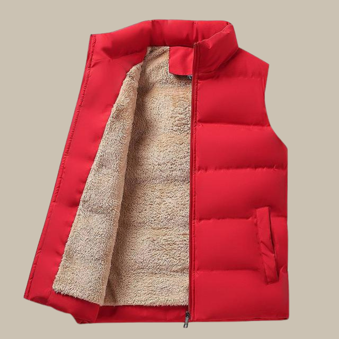Gary | Men's Quilted Puffer Vest - Image 4