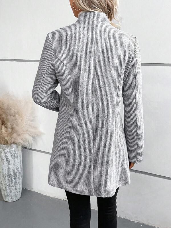 Kelsey | Women's Long A-Line Coat - Image 2