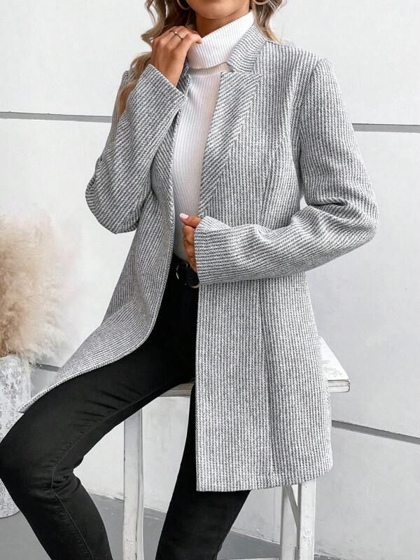 Kelsey | Women's Long A-Line Coat - Image 6