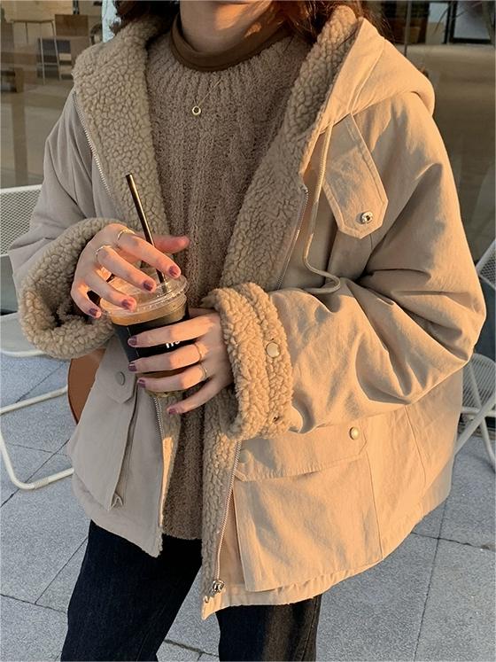 Sylvia | Women's Hooded Relaxed Fit Jacket - Image 5