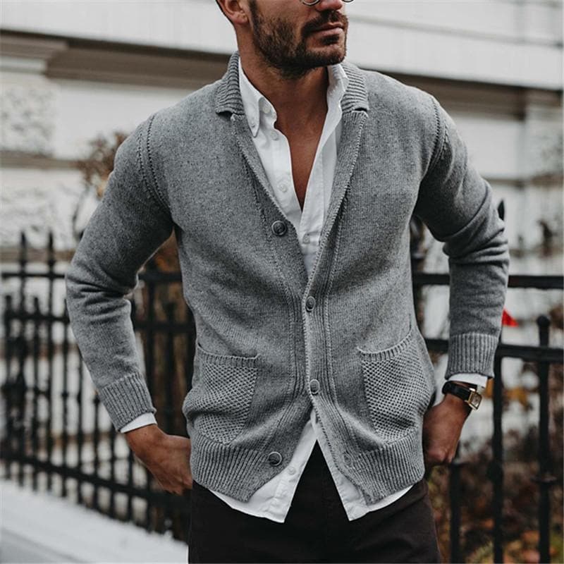 Holden | Men's Button-Front Cardigan Sweater - Image 1