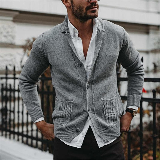 Holden | Men's Button-Front Cardigan Sweater - Image 1