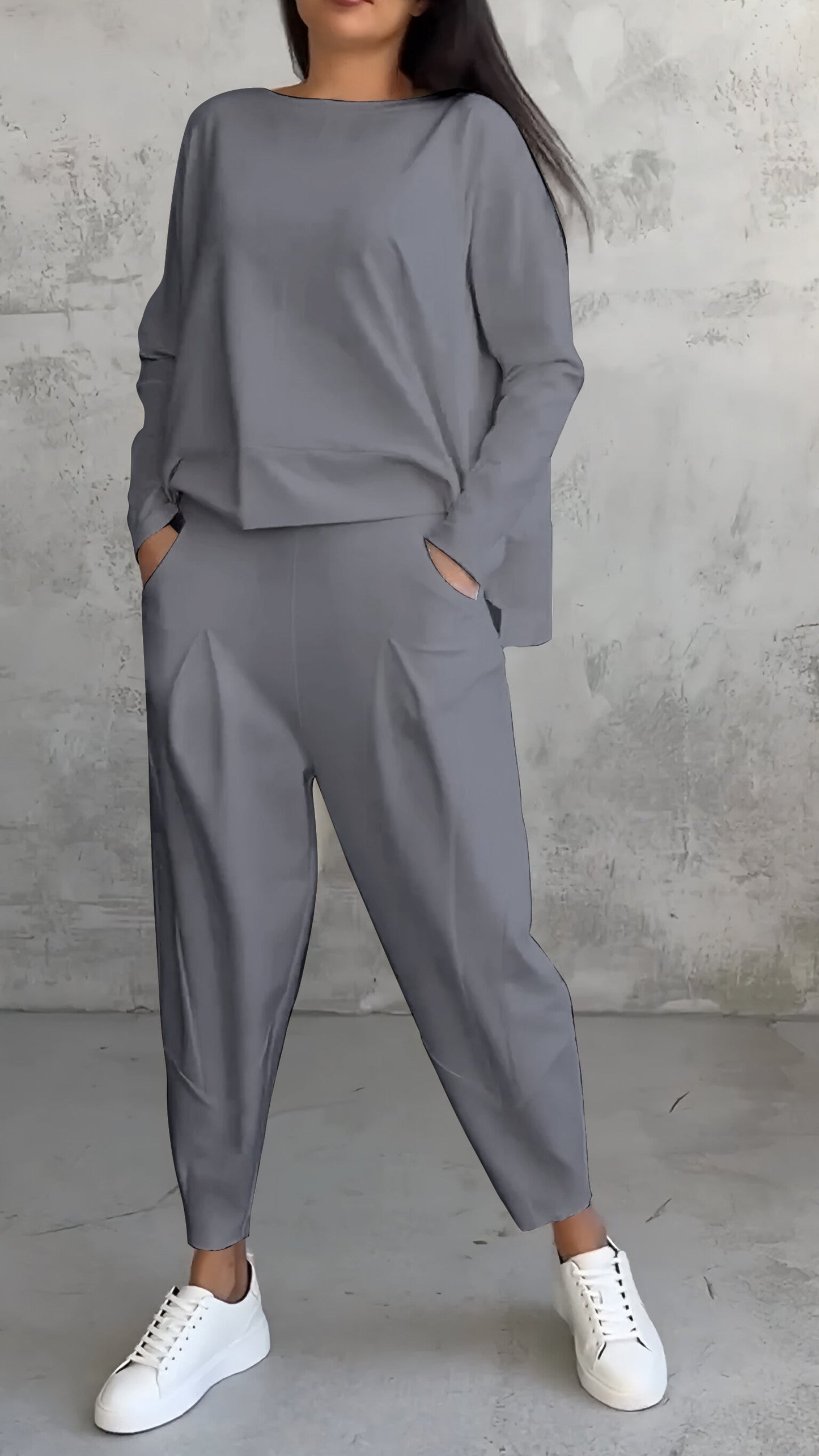 Anna | Women's High-Waisted Harem Pants - Image 6