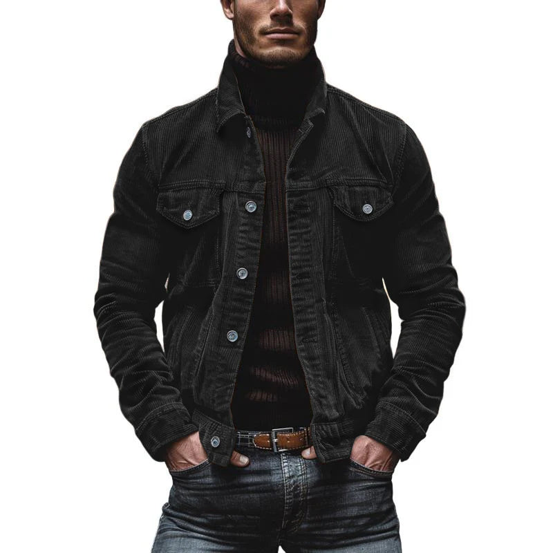 Grover | Men's Button-Down Corduroy Jacket - Image 10