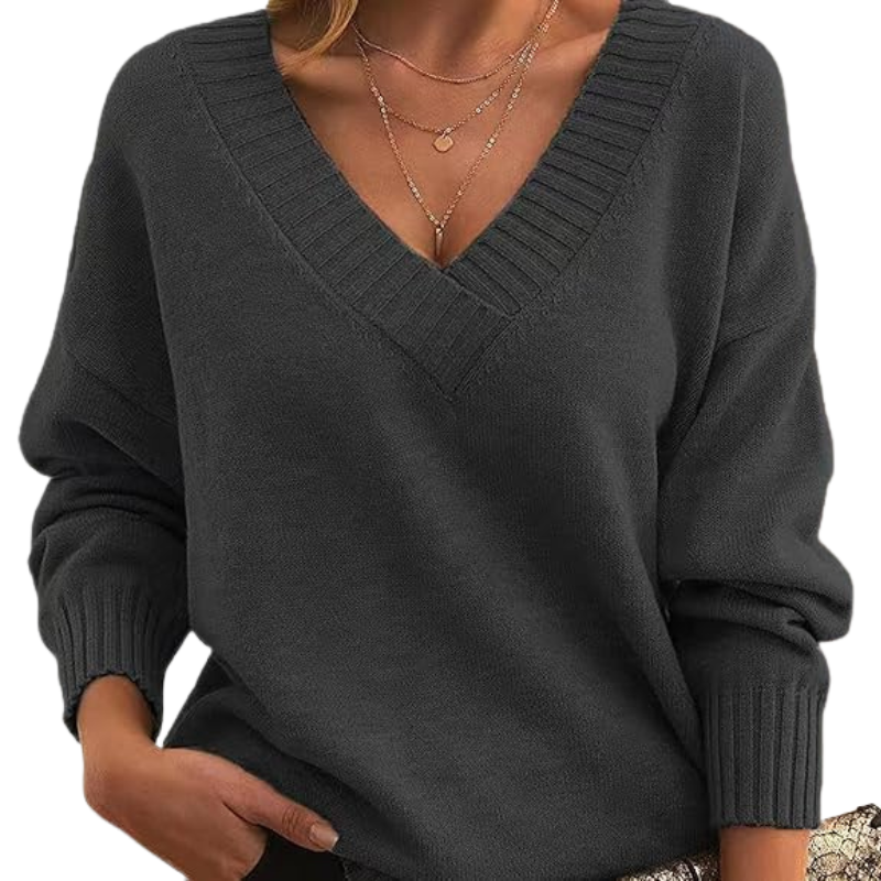 Faith | Women's V-Neck Pullover Sweater - Image 18