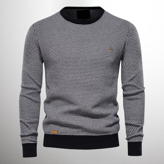 Ezekiel | Men's Fitted Crew Neck Sweater - Image 1