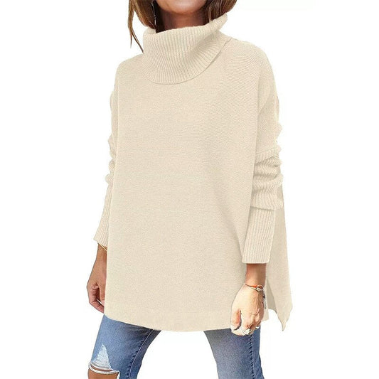 Lucia | Women's Oversized Turtleneck Sweater - Image 1