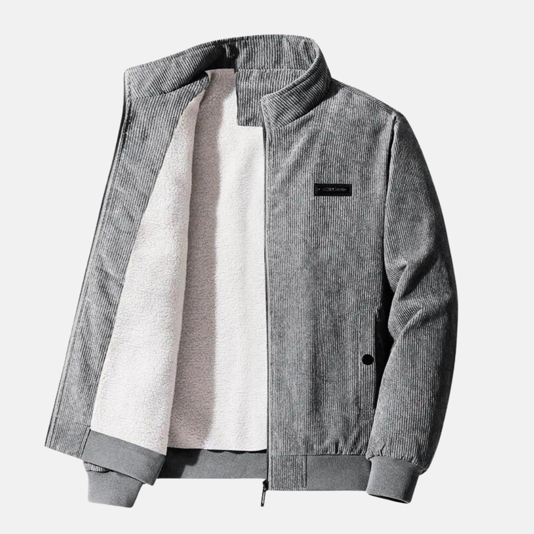 Odin | Men's Bomber Corduroy Jacket - Image 2