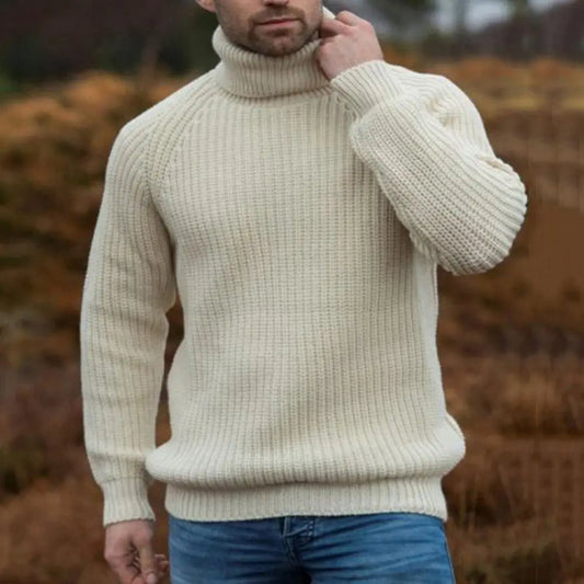 Joel | Men's Turtleneck Long Sleeve Sweater - Image 1
