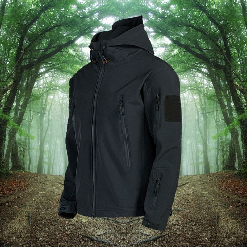 Finn | Men's Hooded Tactical Jacket - Image 1