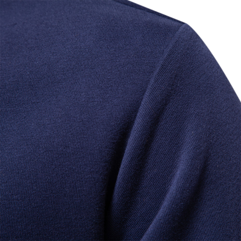 Gregory | Men's Long Sleeve Polo Sweater - Image 4