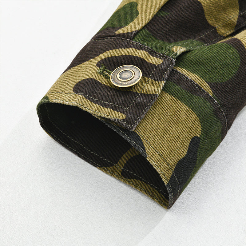 Jake | Men's Button-Down Camouflage Jacket - Image 4