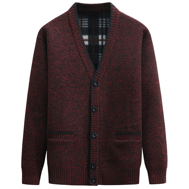 Clarence | Men's Button-Down Knit Cardigan - Image 4