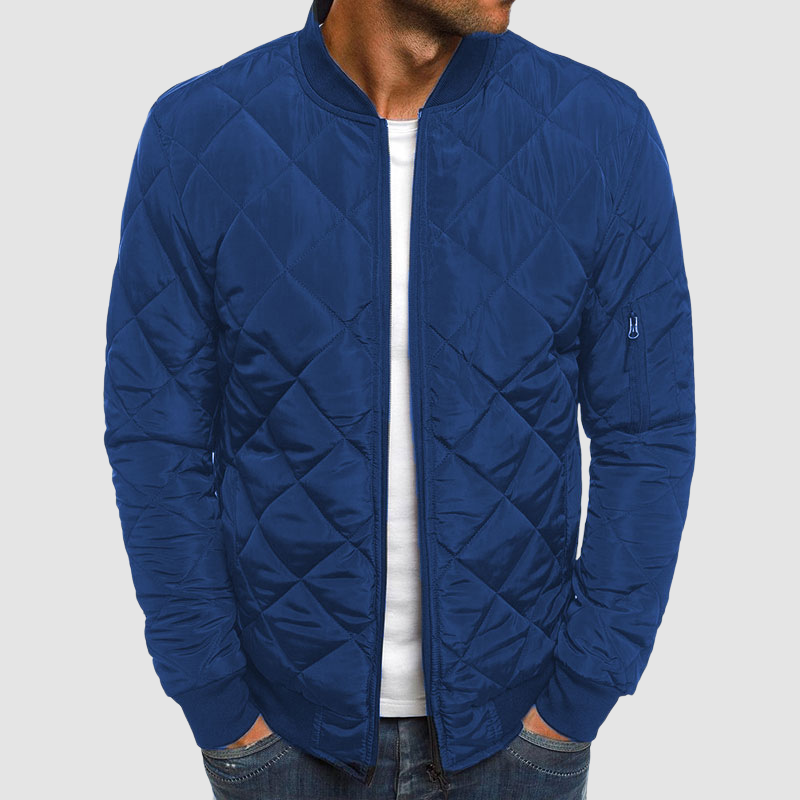Dustin | Men's Slim-Fit Bomber Jacket - Image 2