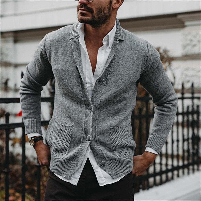 Holden | Men's Button-Front Cardigan Sweater - Image 2