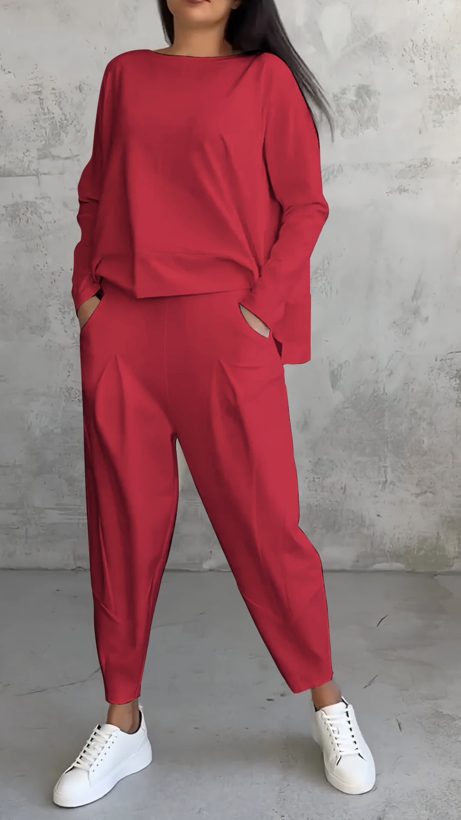 Anna | Women's High-Waisted Harem Pants - Image 8