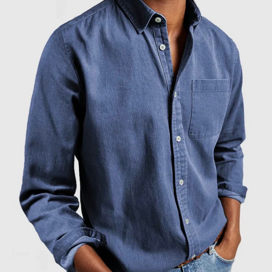 Landon | Men's Button-Down Casual Shirt - Image 1