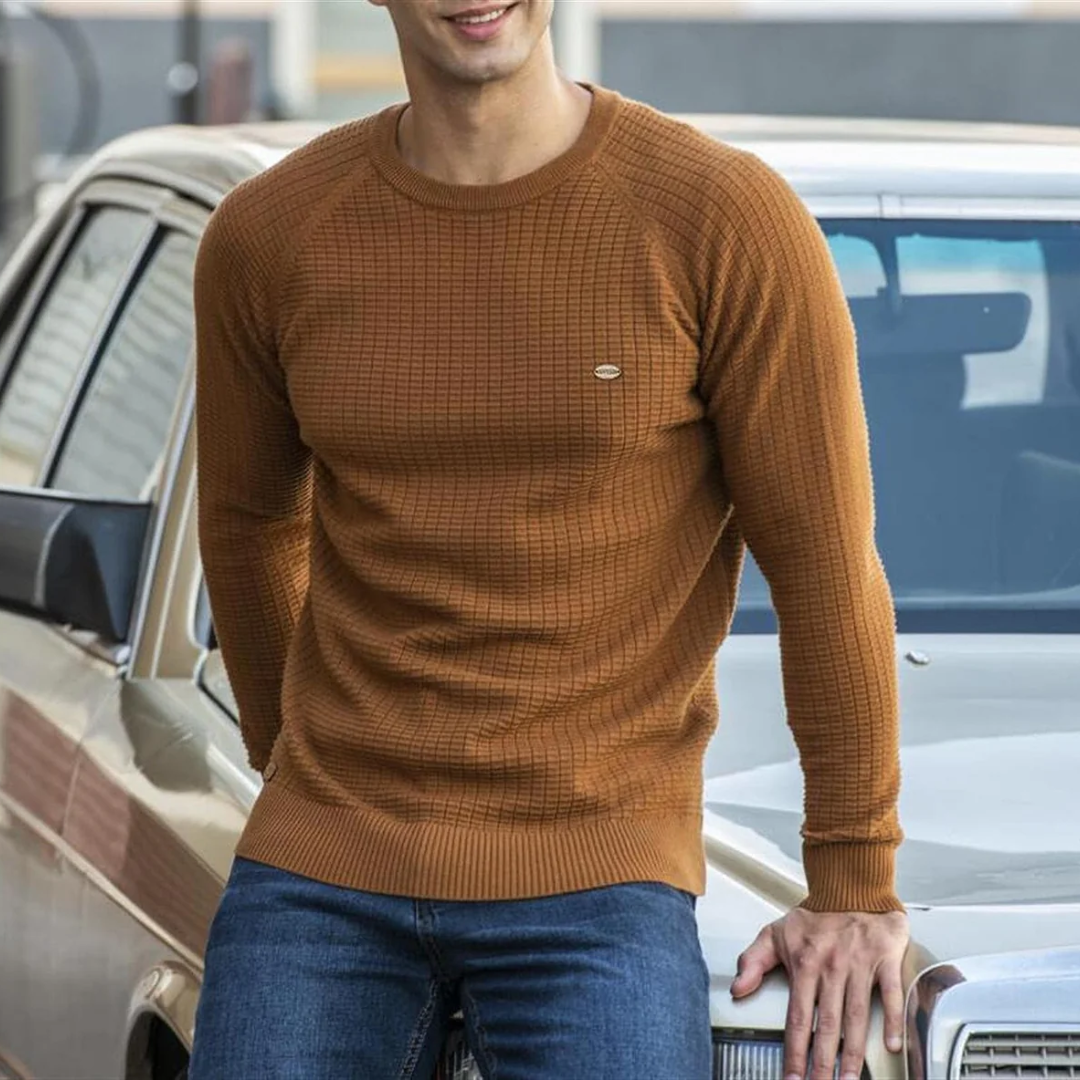 Perry | Men's Slim-Fit Casual Sweater - Image 2