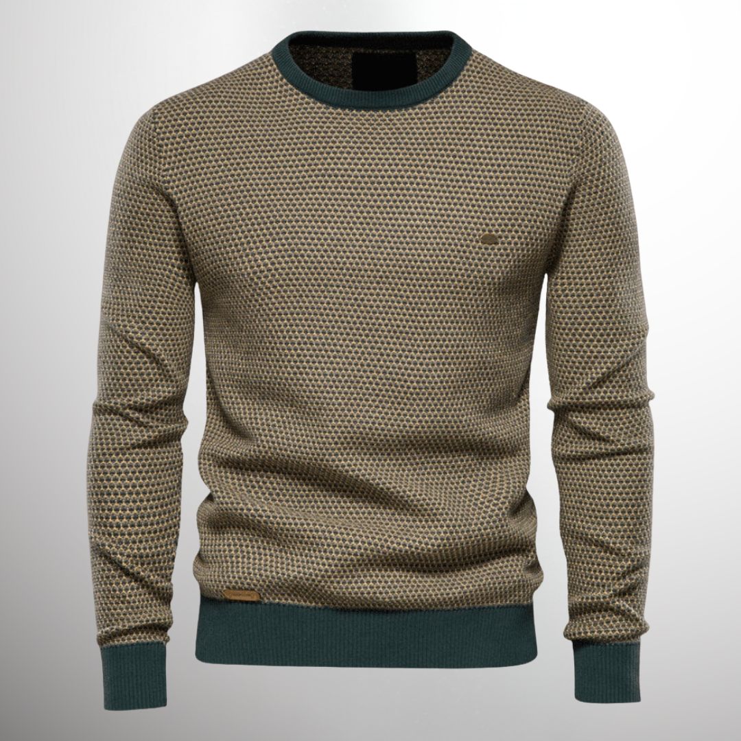 Ezekiel | Men's Fitted Crew Neck Sweater - Image 3