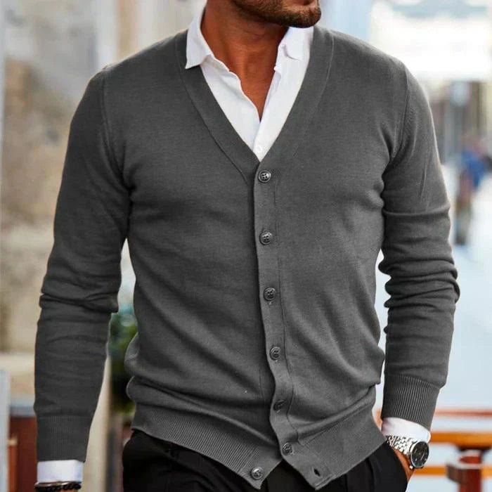Percy | Men's Button-Down Cardigan - Image 5