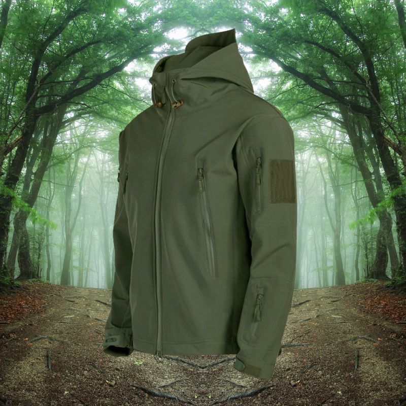 Finn | Men's Hooded Tactical Jacket - Image 17