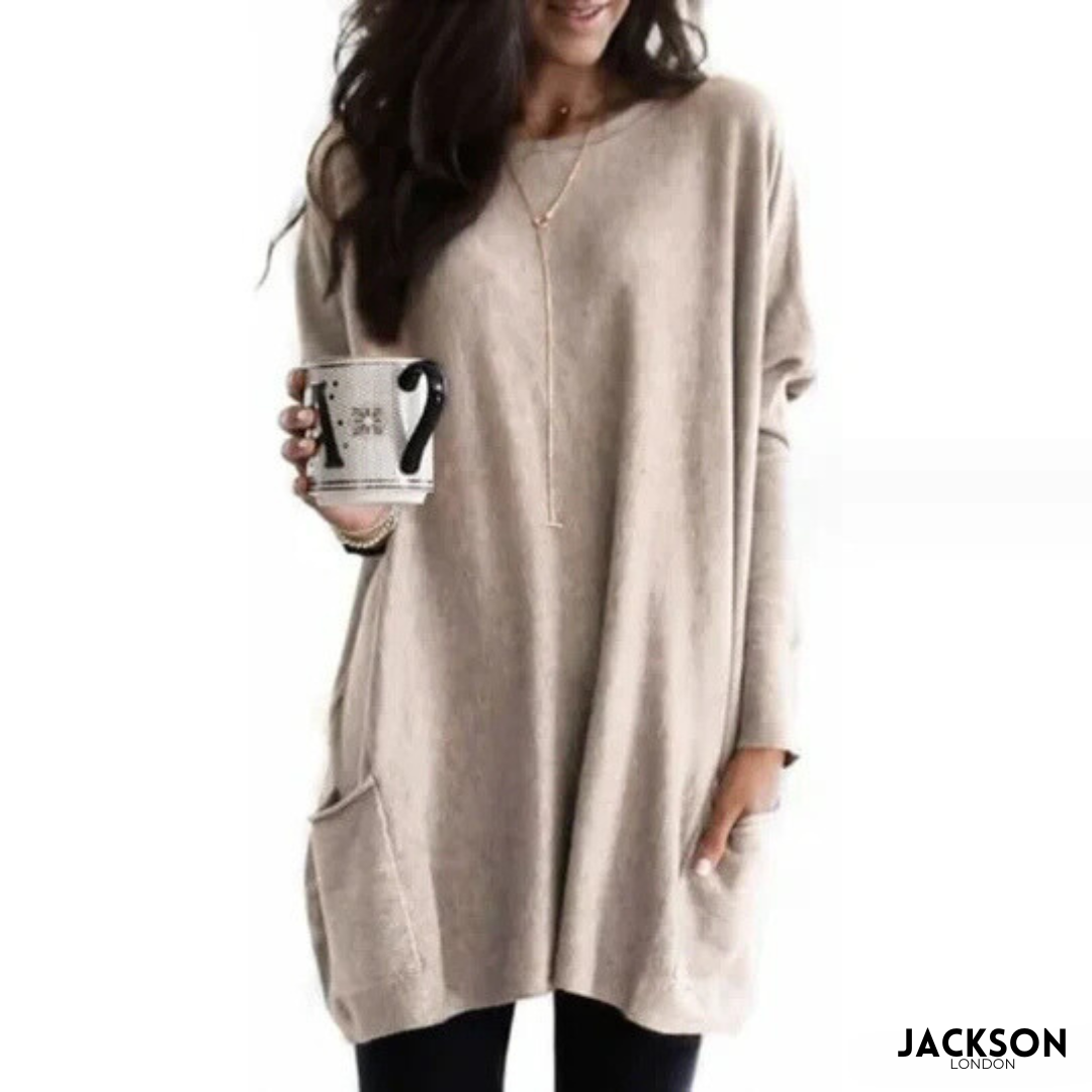Faith | Women's Oversized Tunic Sweater Dress - Image 10