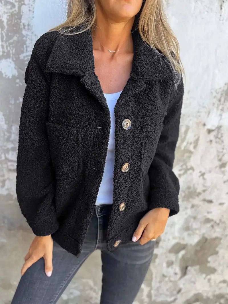 Jasmine | Women's Relaxed Fit Button-Down Jacket - Image 4