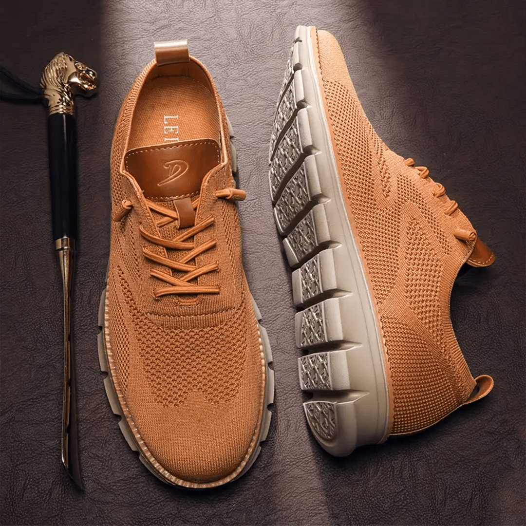 Men's Lace-Up Casual Sneakers - Image 4