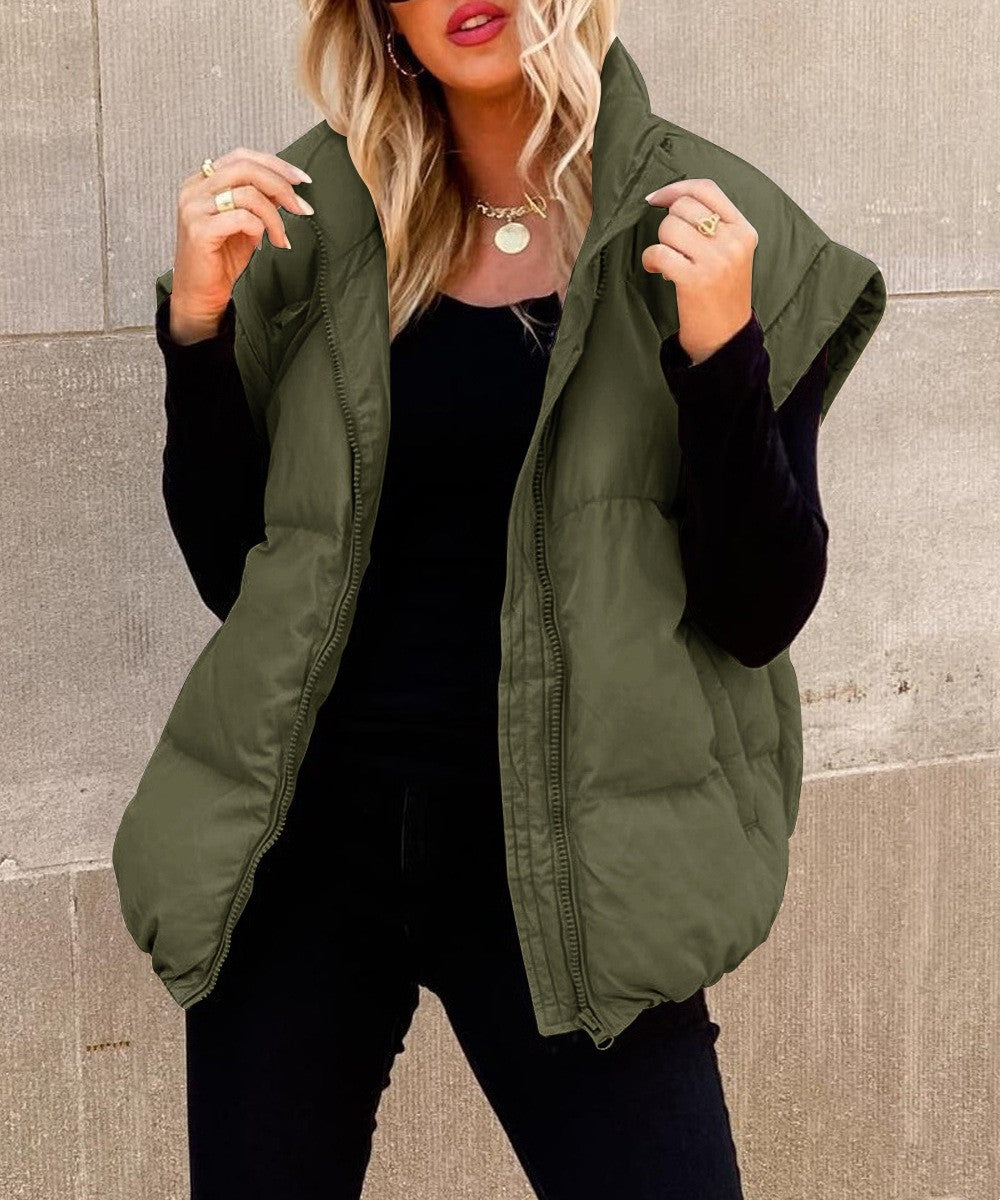 Maya | Women's Quilted Sleeveless Jacket - Image 6
