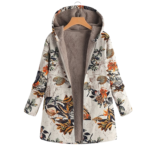 Riley | Women's Hooded Floral Jacket - Image 6