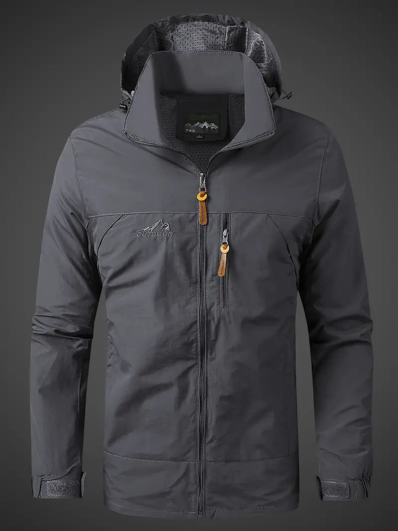 Jerry | Men's Hooded Lightweight Jacket - Image 8