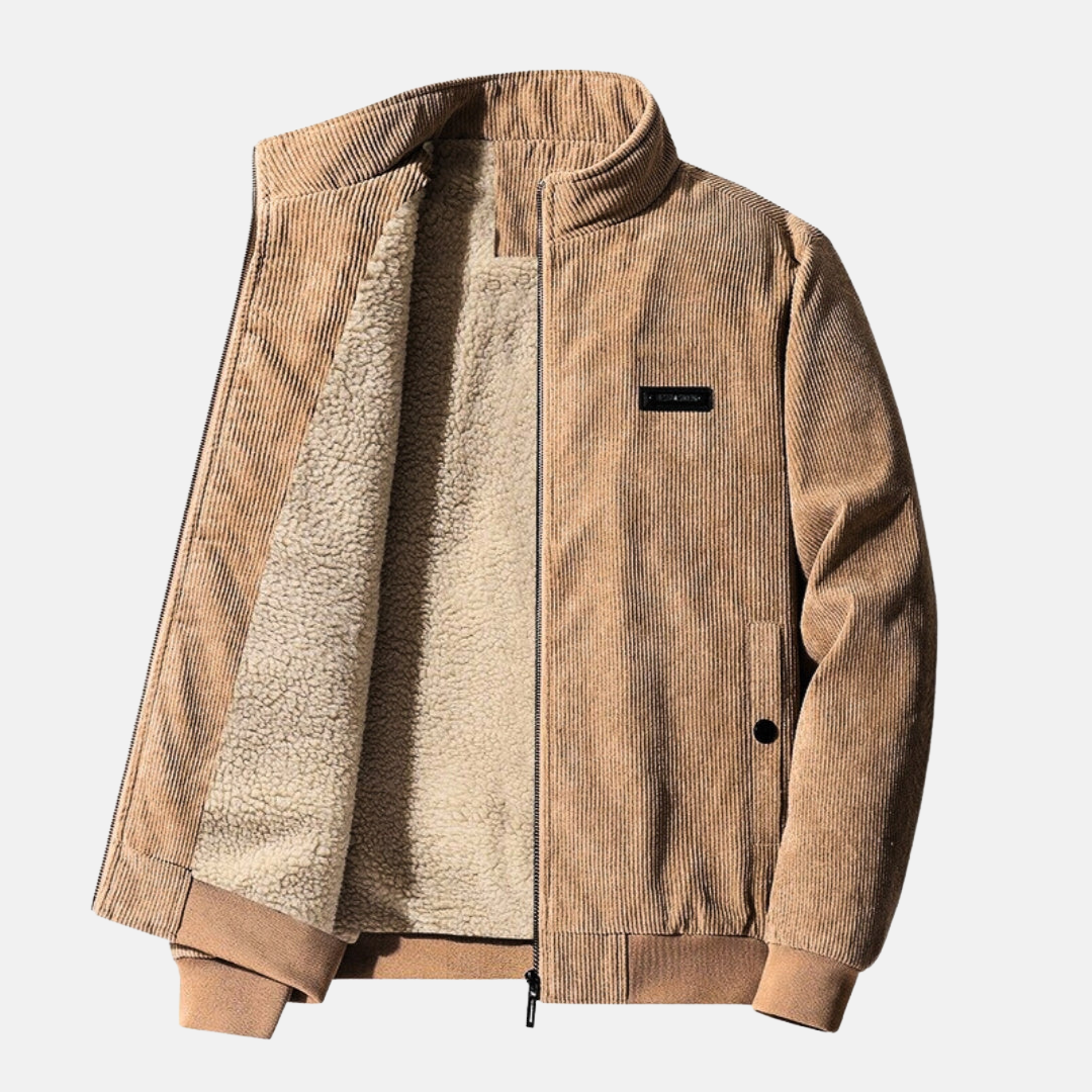 Odin | Men's Bomber Corduroy Jacket - Image 4