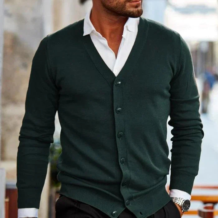 Percy | Men's Button-Down Cardigan - Image 4