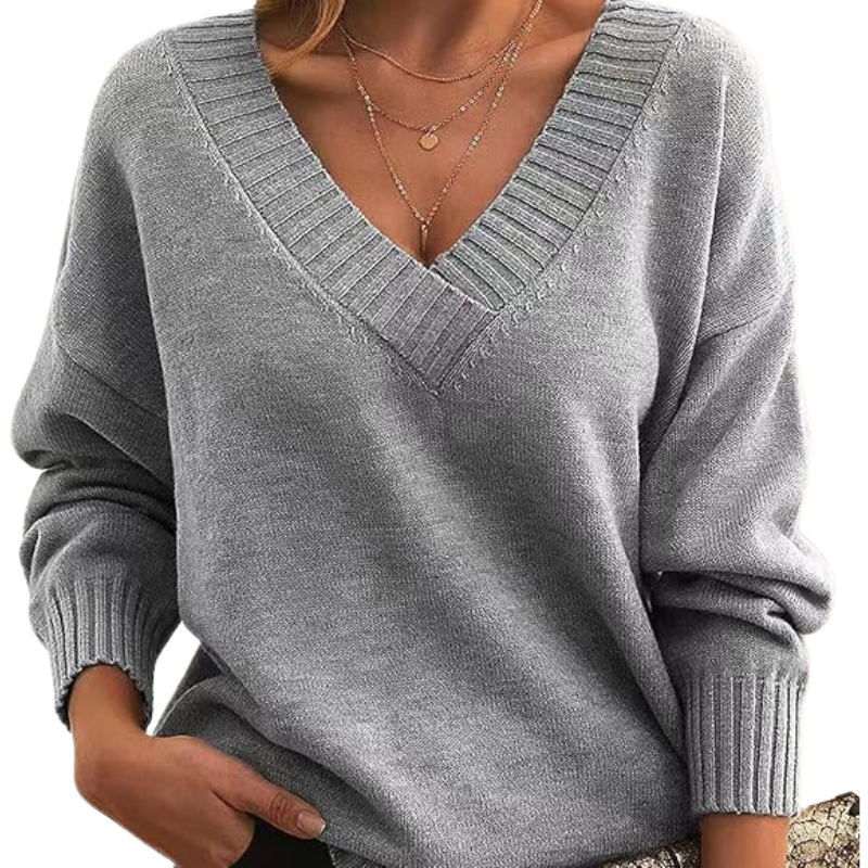 Faith | Women's V-Neck Pullover Sweater - Image 17