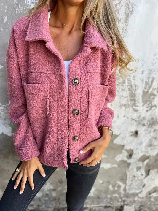 Jasmine | Women's Relaxed Fit Button-Down Jacket - Image 1