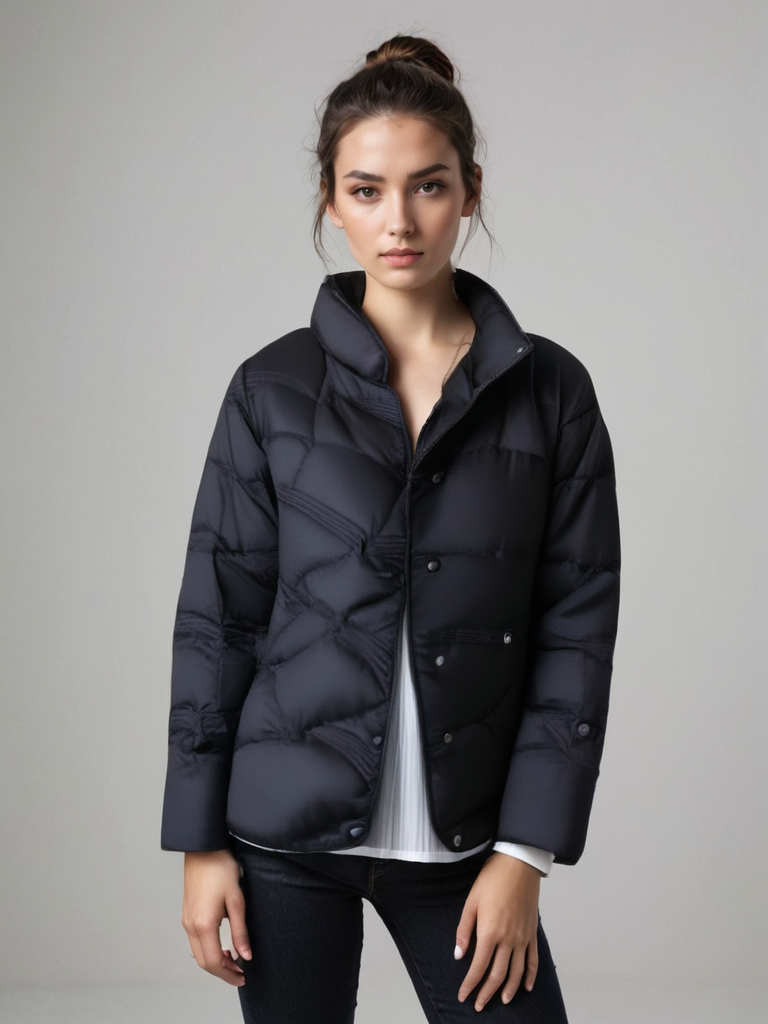 Melissa | Women's Quilted Puffer Jacket - Image 10