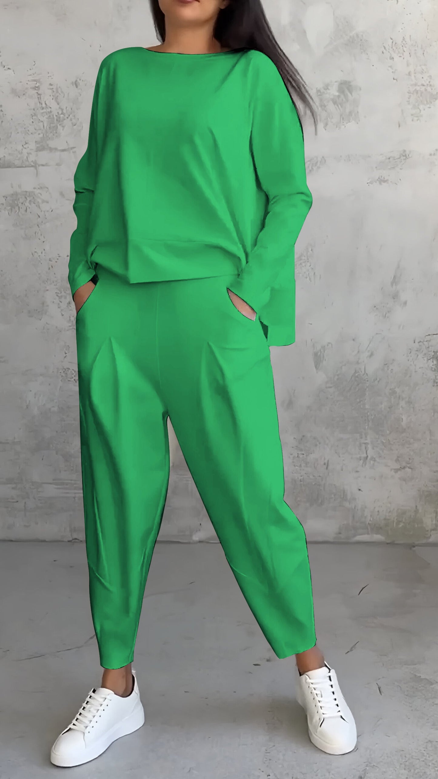 Anna | Women's High-Waisted Harem Pants - Image 12
