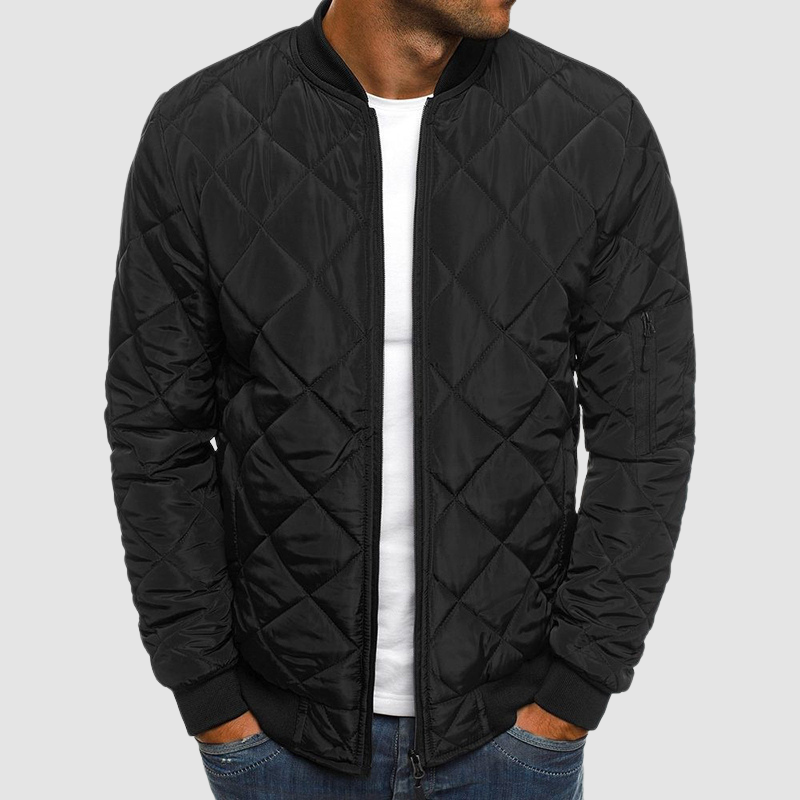 Dustin | Men's Slim-Fit Bomber Jacket - Image 5
