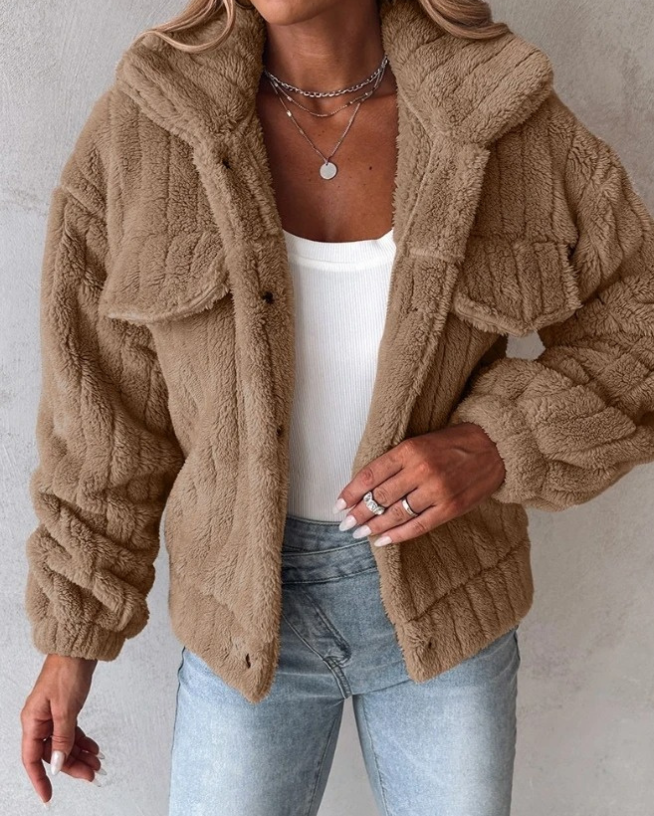 Rowan | Women's Button-Down Relaxed Fit Jacket - Image 4