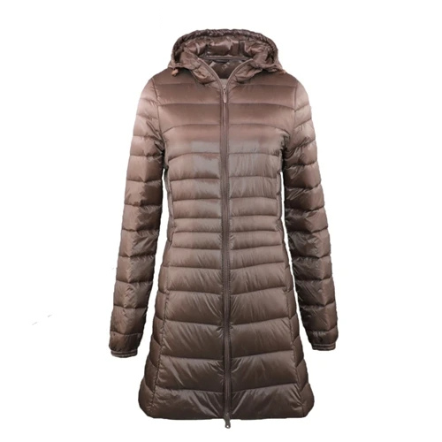 Dominique | Women's Hooded Long Puffer Jacket - Image 5