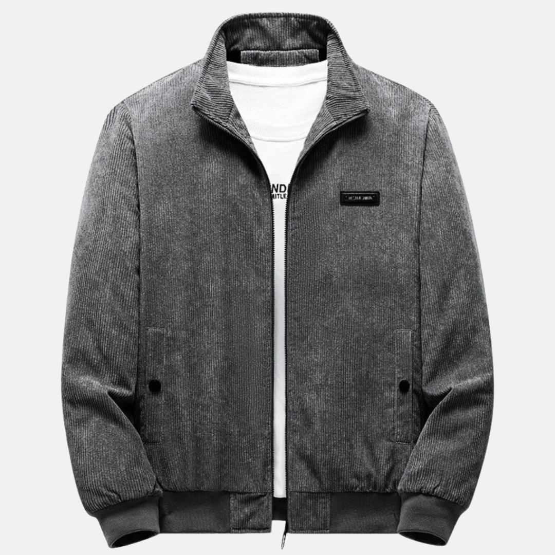 Odin | Men's Bomber Corduroy Jacket - Image 1