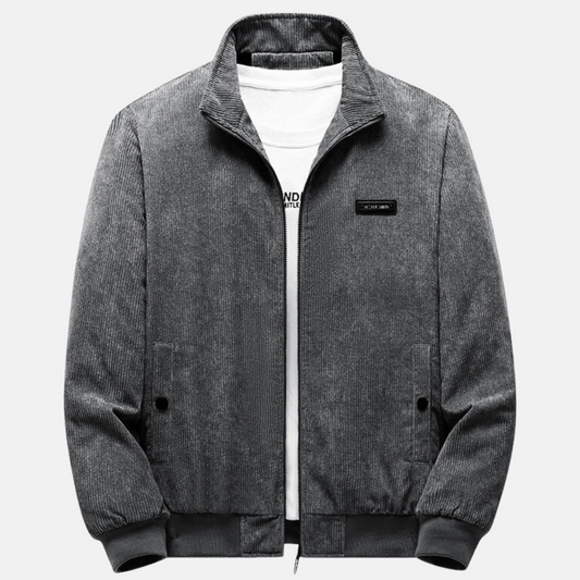 Odin | Men's Bomber Corduroy Jacket - Image 1
