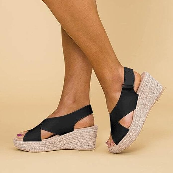 Women's Espadrille Platform Wedge Sandals - Image 7