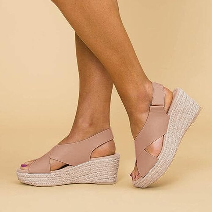 Women's Espadrille Platform Wedge Sandals - Image 8