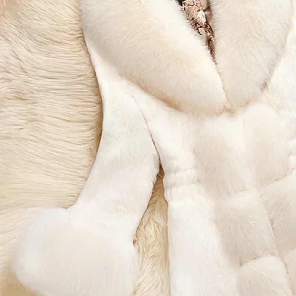 Lisa | Women's Long Faux Fur Coat - Image 4
