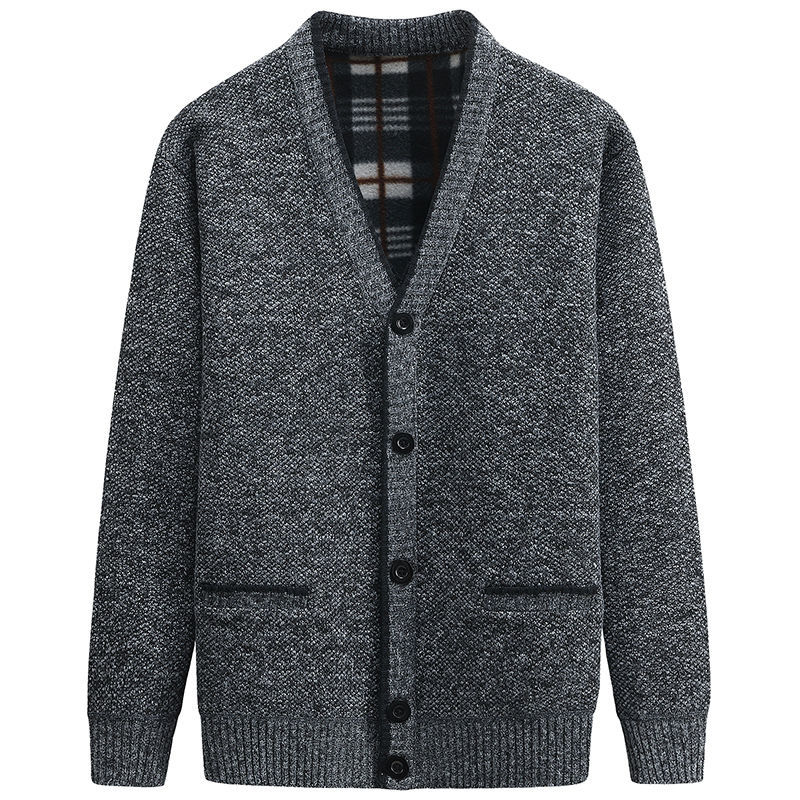Clarence | Men's Button-Down Knit Cardigan - Image 3