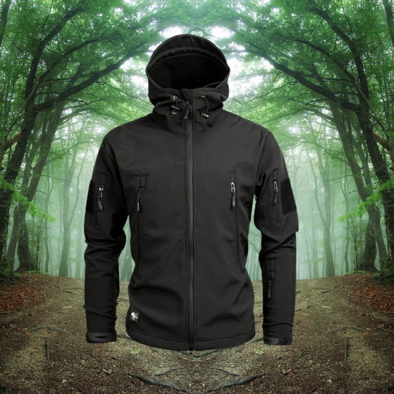 Finn | Men's Hooded Tactical Jacket - Image 2